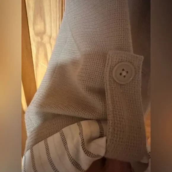 41 Hawthorn Beige Blazer with Striped Detail - Picture 3 of 5